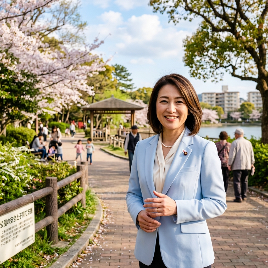 笑顔の日本花子